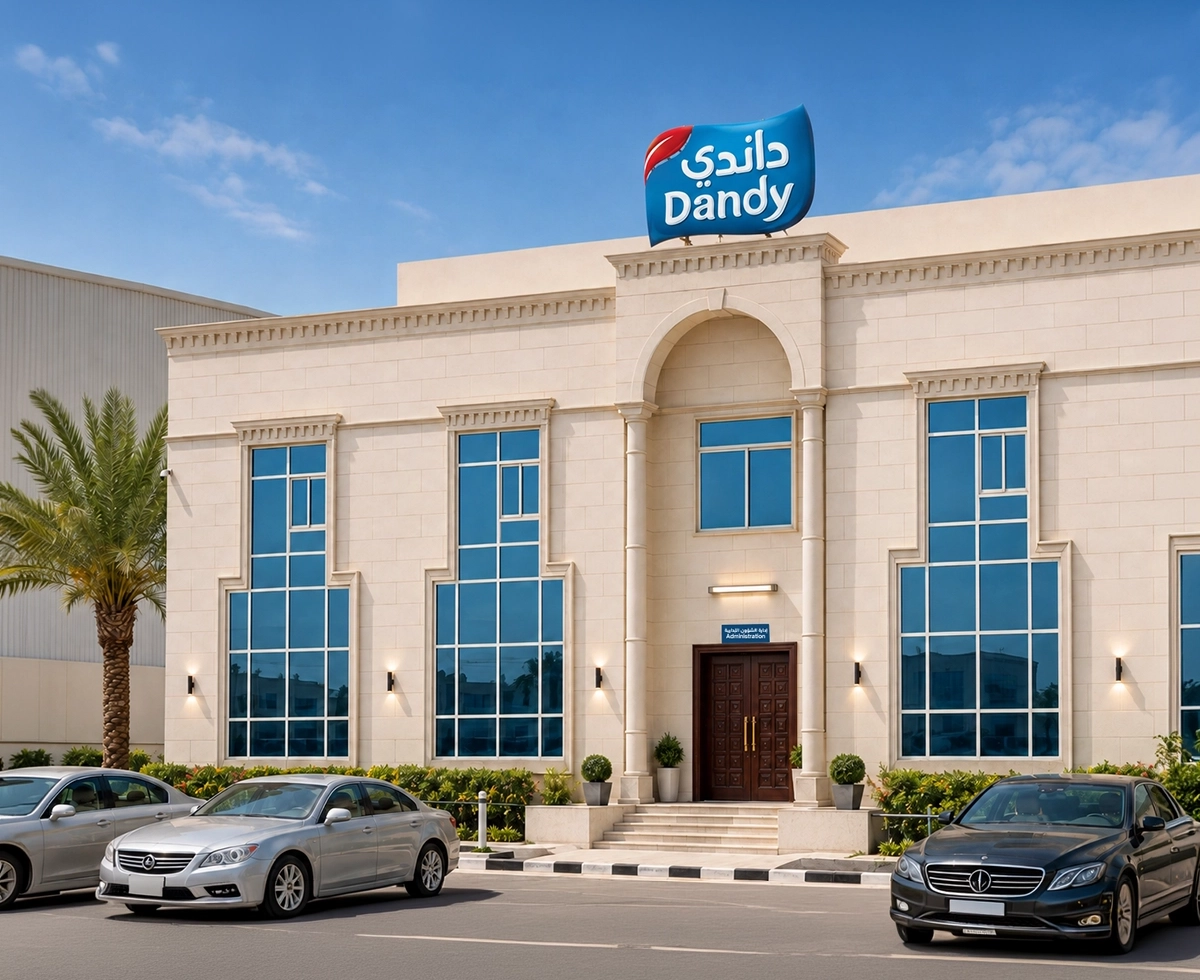 A team collaborating at Dandy